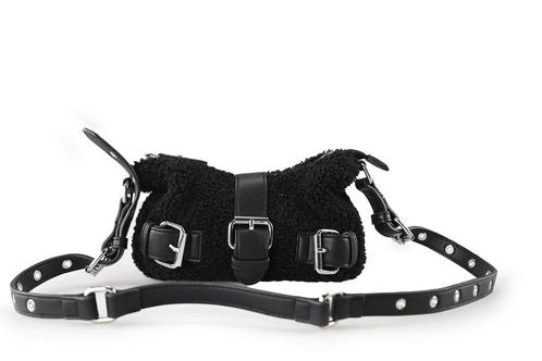 Nunoo Tas Zwart | 10% extra korting, Sieraden, Tassen en Uiterlijk, Tassen | Damestassen, Zwart, Zo goed als nieuw, Verzenden
