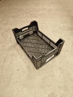 Kunststof krat 600x400x240mm zwart geperforeerd, gebruikt -, Zakelijke goederen, Agrarisch | Werktuigen, Ophalen of Verzenden