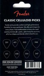 Fender - Medley - Plectrum - 8-pack, Verzenden, Nieuw, Elektrische gitaar