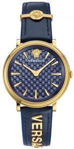 Versace VE8101219 V-Circle dames horloge 38 mm, Overige merken, Staal, Verzenden, Polshorloge