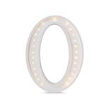 Houten letter lamp O – handgemaakt en sfeervolle verlicht., Kinderen en Baby's, Kinderkamer | Inrichting en Decoratie, Ophalen of Verzenden