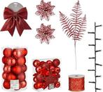 Tweedekans | House of Seasons Kerstboom Decoratie Set - 100, Diversen, Kerst, Ophalen of Verzenden, Zo goed als nieuw
