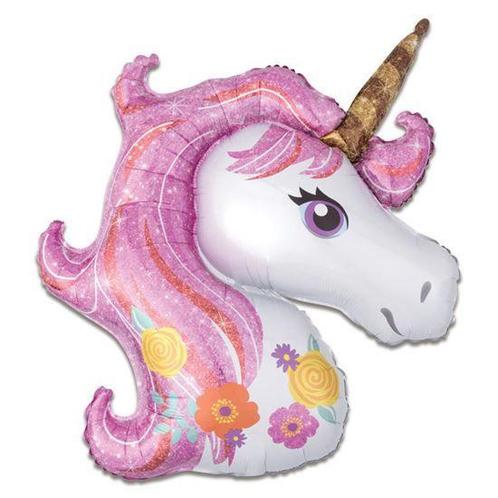 Ballon Folie Unicorn, Hobby en Vrije tijd, Feestartikelen, Feestartikel, Nieuw, Verzenden