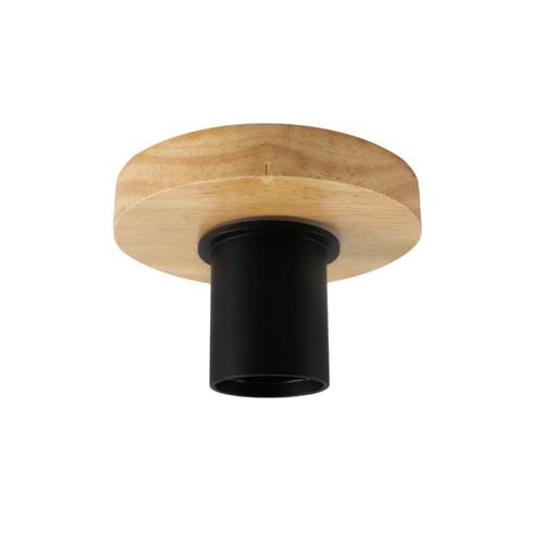 Houten plafondfitting, Rika, Huis en Inrichting, Lampen | Plafondlampen, Nieuw, Hout, Ophalen of Verzenden