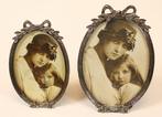 Fotolijst (2)  - Verzilverd, Antiek en Kunst, Curiosa en Brocante