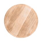 GGM Gastro | Houten pizzabord - Ø 340mm - met sapgroef |, Huis en Inrichting, Verzenden, Nieuw, Effen, Bord(en)