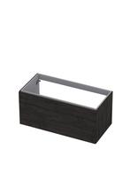 Onderkast INK 1 lade softclose met greep hout decor 100 cm x, Ophalen of Verzenden, Nieuw, Bad