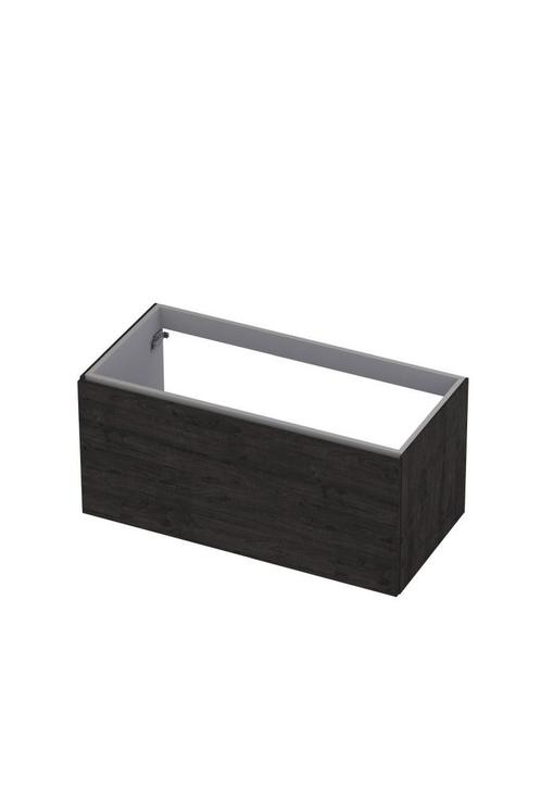 Onderkast INK 1 lade softclose met greep hout decor 100 cm x, Doe-het-zelf en Verbouw, Sanitair, Bad, Nieuw, Ophalen of Verzenden