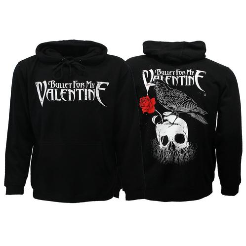 Bullet For My Valentine Logo & Raven Hoodie Sweater -, Kleding | Heren, Truien en Vesten