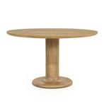 Eettafel Eleonora COCO Naturel Ø130cm *NIEUW* Rond, Rond, Nieuw, Scandinavisch, Vijf personen of meer