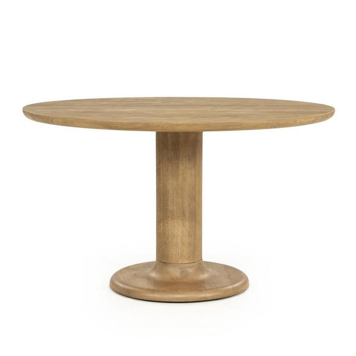 Eettafel Eleonora COCO Naturel Ø130cm *NIEUW* Rond, Huis en Inrichting, Tafels | Eettafels, 100 tot 150 cm, 100 tot 150 cm, Rond