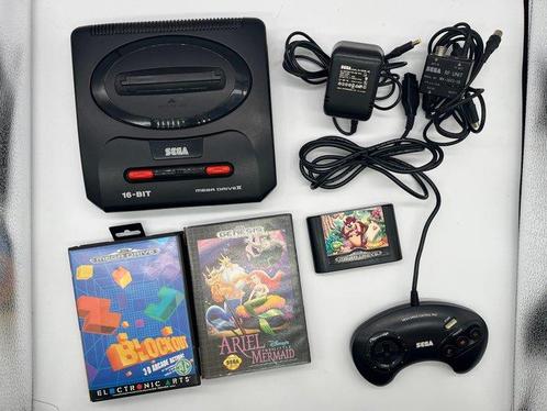Sega - Mega Drive 2 Bundle - 3 games - 1 controller -, Spelcomputers en Games, Spelcomputers | Overige Accessoires