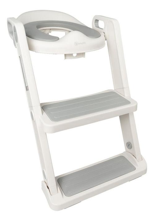 BabyGo Potty Pro Steps White/Grey Toilettrainer met Trapje, Kinderen en Baby's, Badjes en Verzorging, Nieuw, Verzenden