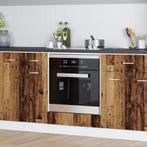 vidaXL Ovenkast in Oud Hout – 60x46x81,5 cm van Geëngineerd, Huis en Inrichting, Verzenden, Nieuw, Bruin