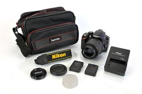 Nikon D3200 + 18-55mm VR + Hama tas Digitale camera, Audio, Tv en Foto, Fotocamera's Digitaal