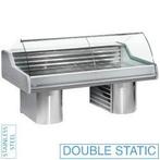 Vitrine Toonbank Vis | Werkblad Graniet 150x120x118 cm, Zakelijke goederen, Horeca | Keukenapparatuur, Verzenden, Nieuw in verpakking