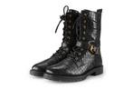 Omoda Veterboots in maat 42 Zwart | 10% extra korting, Verzenden, Zwart, Omoda, Overige typen