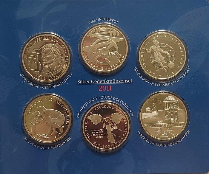 Duitsland. Medal 2011/2015 (5 sets), Postzegels en Munten, Munten | Europa | Euromunten