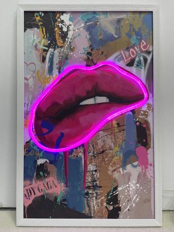 Neon Art Lips beschikbaar voor biedingen