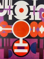 Auguste Herbin - NEZ 1971 - Collotype Print - 60/70ies