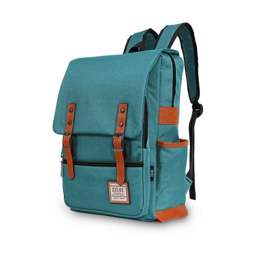 ZILOU Laptop Rugzak - 28L - 15.6 inch - Petrol [TIP!], Sieraden, Tassen en Uiterlijk, Tassen | Rugtassen, 30 tot 45 cm, 40 cm of meer