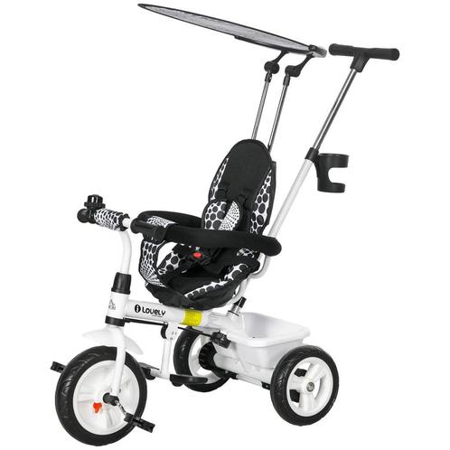TRUUSK 6in1 Driewieler Met Duwstang Voor Kinderen 1-5 Jaar,, Kinderen en Baby's, Kinderwagens en Combinaties, Nieuw, Verzenden