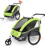 KESSER® Fietsaanhanger - Kinderaanhanger - Max. 40kg - Groen, Huis en Inrichting, Verzenden, Nieuw