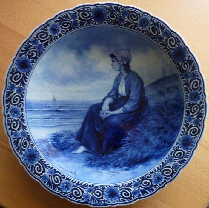 Delft De Porceleyne Fles, Teller 1940, nach Arzt (Haager, Antiek en Kunst, Antiek | Glas en Kristal