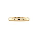 Gouden gladde vintage trouw ring 14 kt, Ophalen of Verzenden, Nieuw