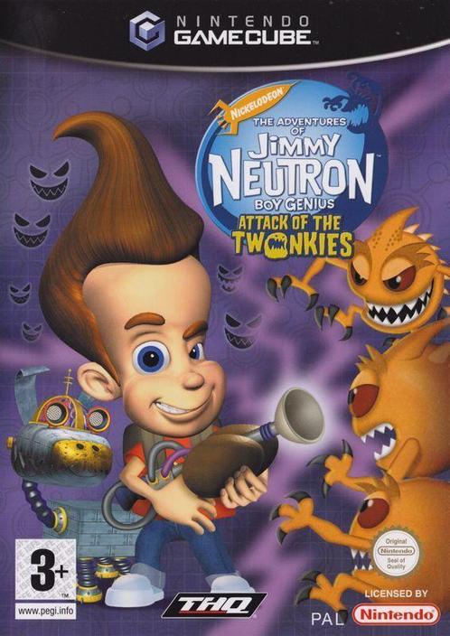 Jimmy Neutron Boy Genius Attack of the Twonkies-Excl., Spelcomputers en Games, Games | Nintendo GameCube, Zo goed als nieuw, Ophalen of Verzenden