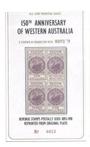 Vel WAPEX 1979. Australië. Blok van vier Shillingzegels