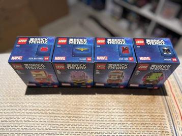 Lego Set - BrickHeadz, Marvel - 41604 + 41605 + 41606 + beschikbaar voor biedingen