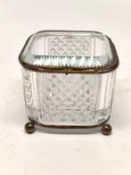 Sieradendoos - Baccarat portagioie, klein glazen schatkamer, Antiek en Kunst