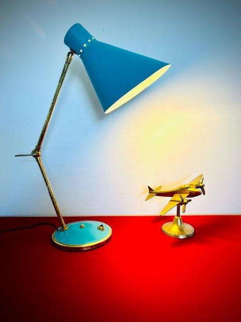 Aluminor - André Lavigne - Tafellamp - Aluminium, Antiek en Kunst, Antiek | Lampen