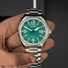 Citizen - Urban Green - Zonder Minimumprijs - AW1157176X -, Sieraden, Tassen en Uiterlijk, Horloges | Heren