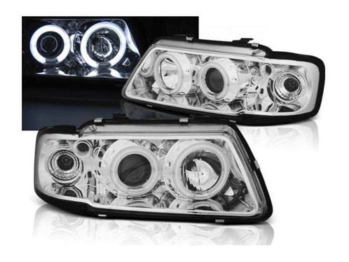 CCFL Angel Eyes koplampen Chrome geschikt voor Audi A3 8L, Auto-onderdelen, Verlichting, Nieuw, Audi, Verzenden