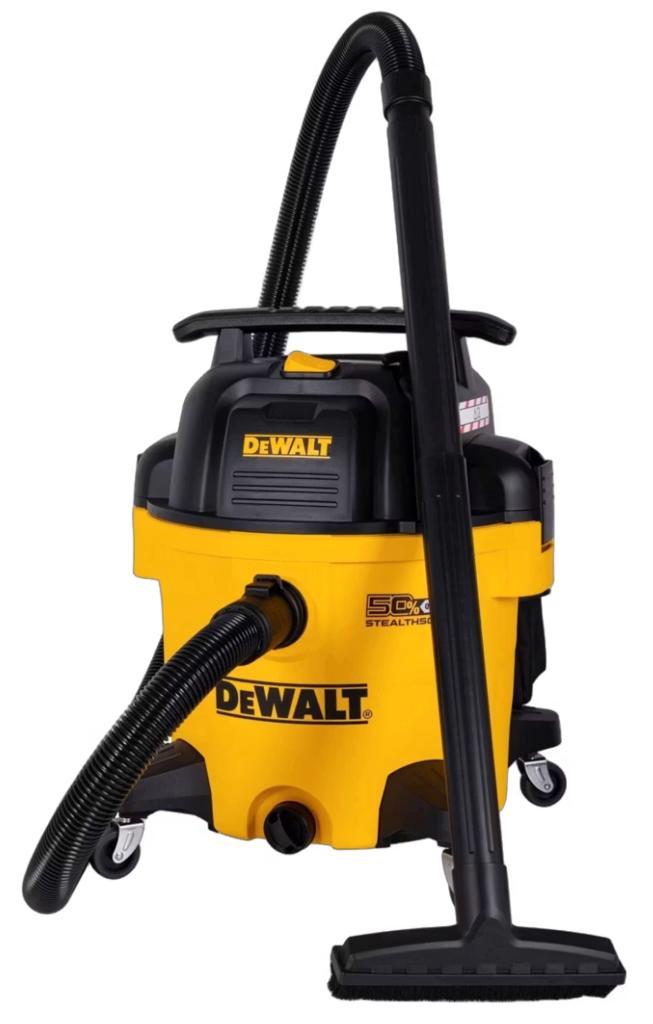 2dekans | DeWalt – Stealthsonic Nat- & Droogzuiger – 45 l &, Witgoed en Apparatuur, Stofzuigers, Zo goed als nieuw, Ophalen of Verzenden