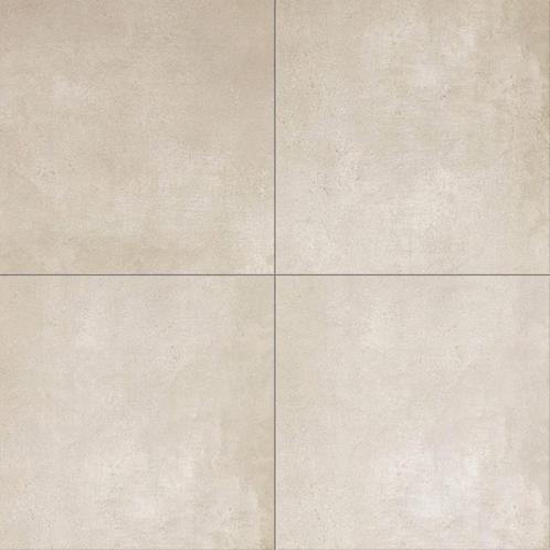 Vloertegel / wandtegel bodea creme 61x61 vloertegel, Doe-het-zelf en Verbouw, Tegels, Vloertegels, Nieuw, 10 m² of meer, Keramiek