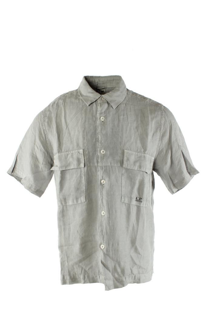 C.P. Company overhemd linnen maat S, Kleding | Heren, Overhemden, Grijs, Nieuw, Verzenden