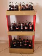 Coca-Cola - Fles (40) - Glas, Hout - Coca Cola display met, Antiek en Kunst