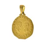 Munthanger - 18 karaat Geel goud