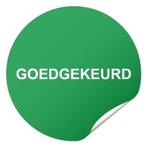 Keuringssticker goedgekeurd, Hobby en Vrije tijd, Verzenden, Nieuw