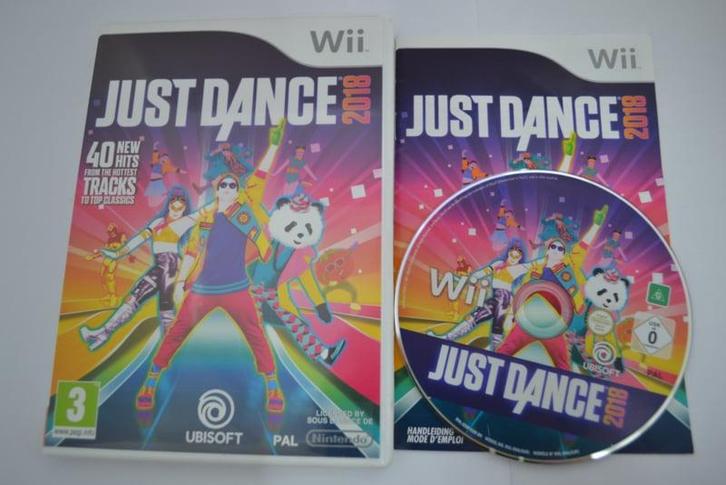 Just Dance 2018 (Wii FAH), Spelcomputers en Games, Games | Nintendo Wii, Zo goed als nieuw, Verzenden