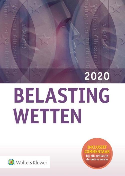 Belastingwetten 2020 9789013157659 A.W. Cazander, Boeken, Wetenschap, Gelezen, Verzenden