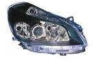 Renault Clio 2005-2008 Koplamp Zwart Rechts (Koplampen), Verzenden, Nieuw