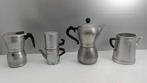Koffiepot (4) - Aluminium - Set van collectie 4 Moka