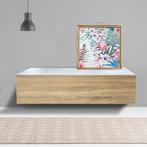 2dekans | Zwevend halkastje - hangende dressoir kast - 100, Huis en Inrichting, Kasten | Dressoirs, Ophalen of Verzenden, Zo goed als nieuw