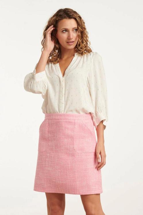 -50% Smashed Lemon  Smashed Lemon 25133 off white lurex dott, Kleding | Dames, Tops, Nieuw, Verzenden