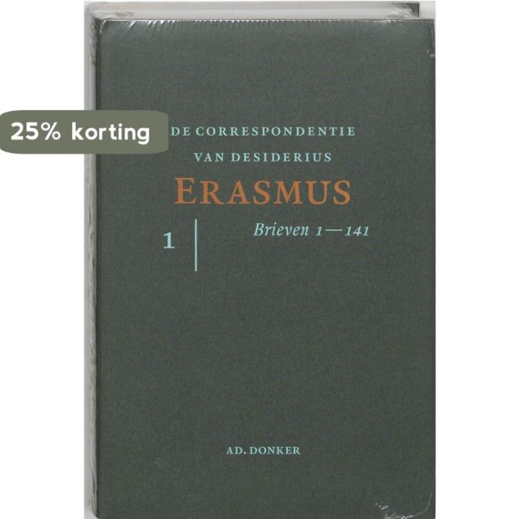 De correspondentie van Desiderius Erasmus De brieven 1-141, Boeken, Overige Boeken, Zo goed als nieuw, Verzenden