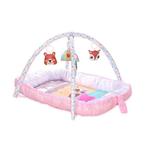 Lorelli Animals Pink 2-in-1 Speelkleed en Babynest, Kinderen en Baby's, Speelgoed | Babyspeelgoed, Verzenden, Nieuw